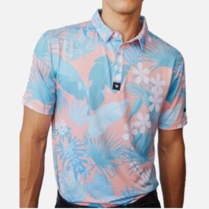 Bad Birdie Men's Polo Shirt - Riviera Fond